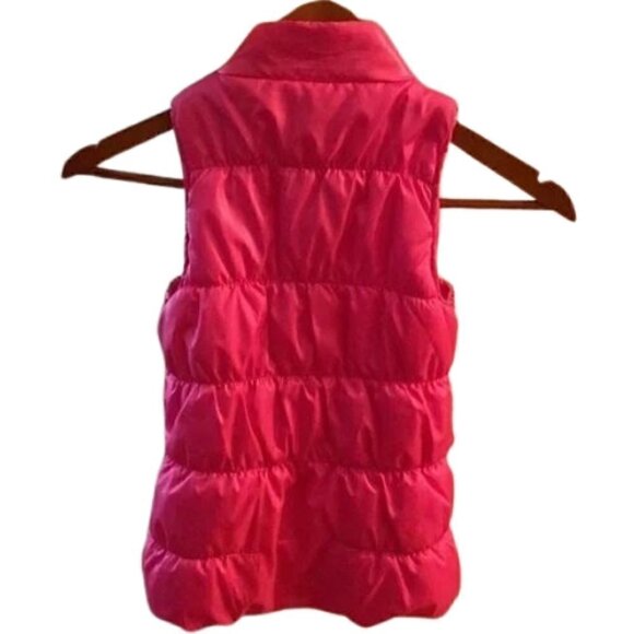 Faded Glory Girls Quilted Puffer Vest Sequins M 7-8 - Picture 3 of 5